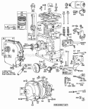 Cyl Piston Muffler Crnkcse Diagram and Parts List for 145401-0140-99  Briggs and Stratton Engine
